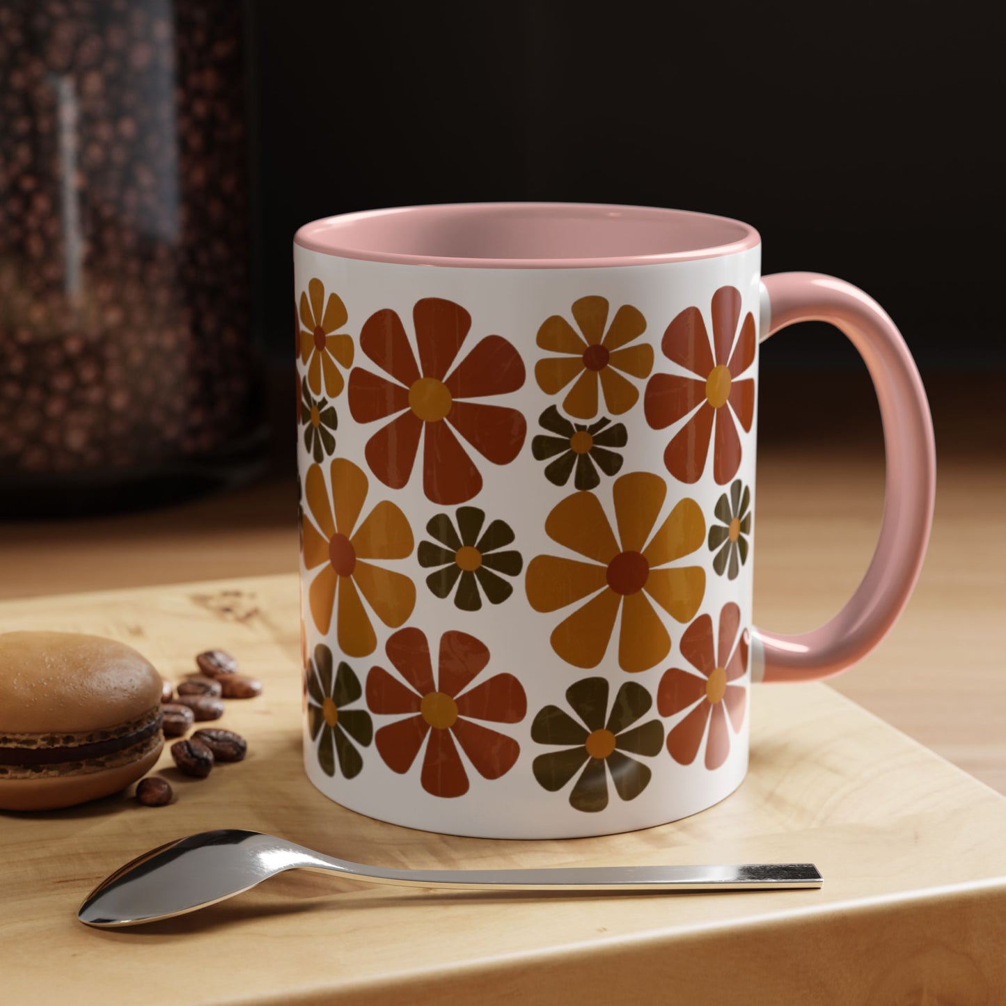 Autumn Daisy Accent Mug (11/15oz)