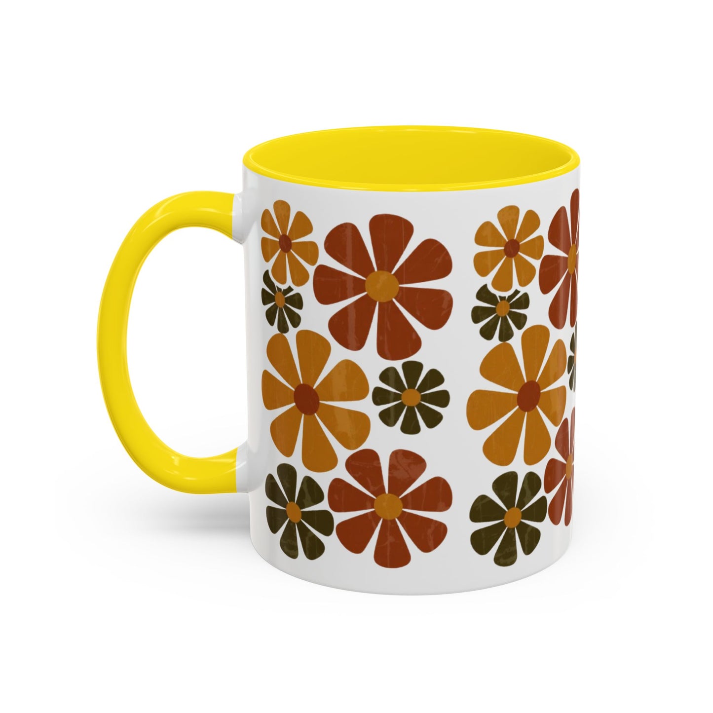 Autumn Daisy Accent Mug (11/15oz)