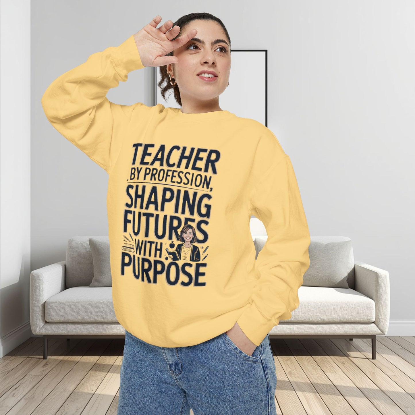 Teacher by Profession, Shaping Futures Sweatshirt