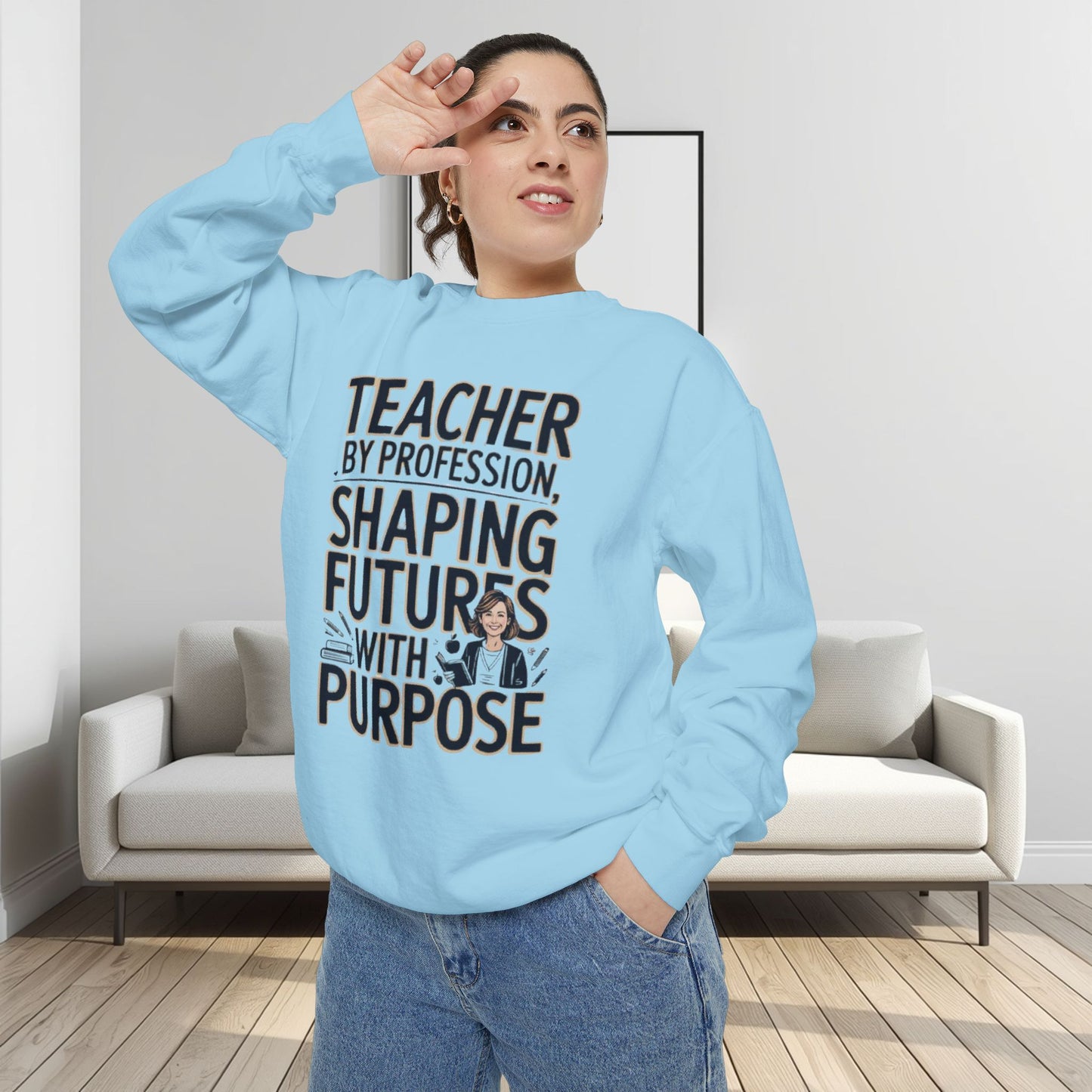 Teacher by Profession, Shaping Futures Sweatshirt
