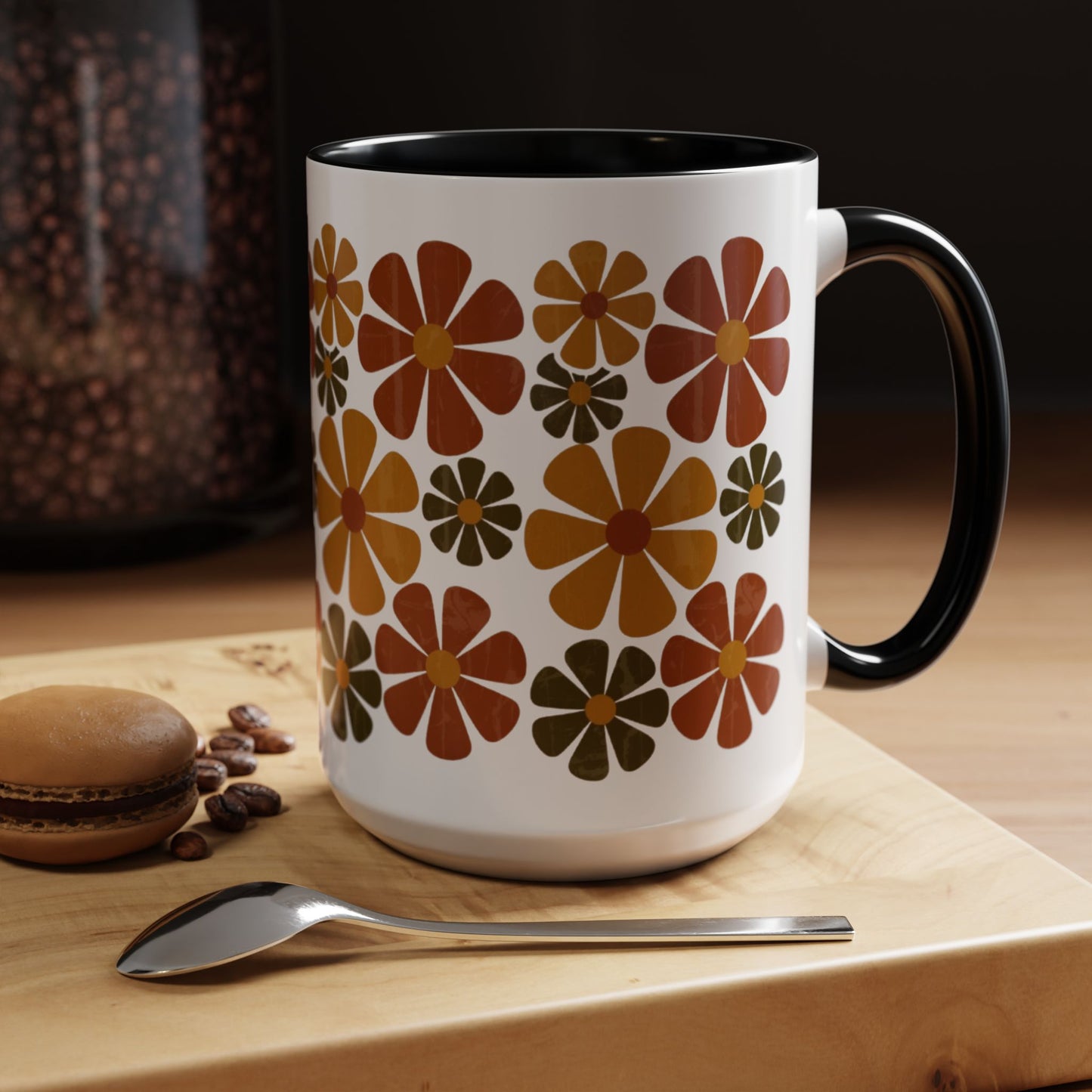 Autumn Daisy Accent Mug (11/15oz)