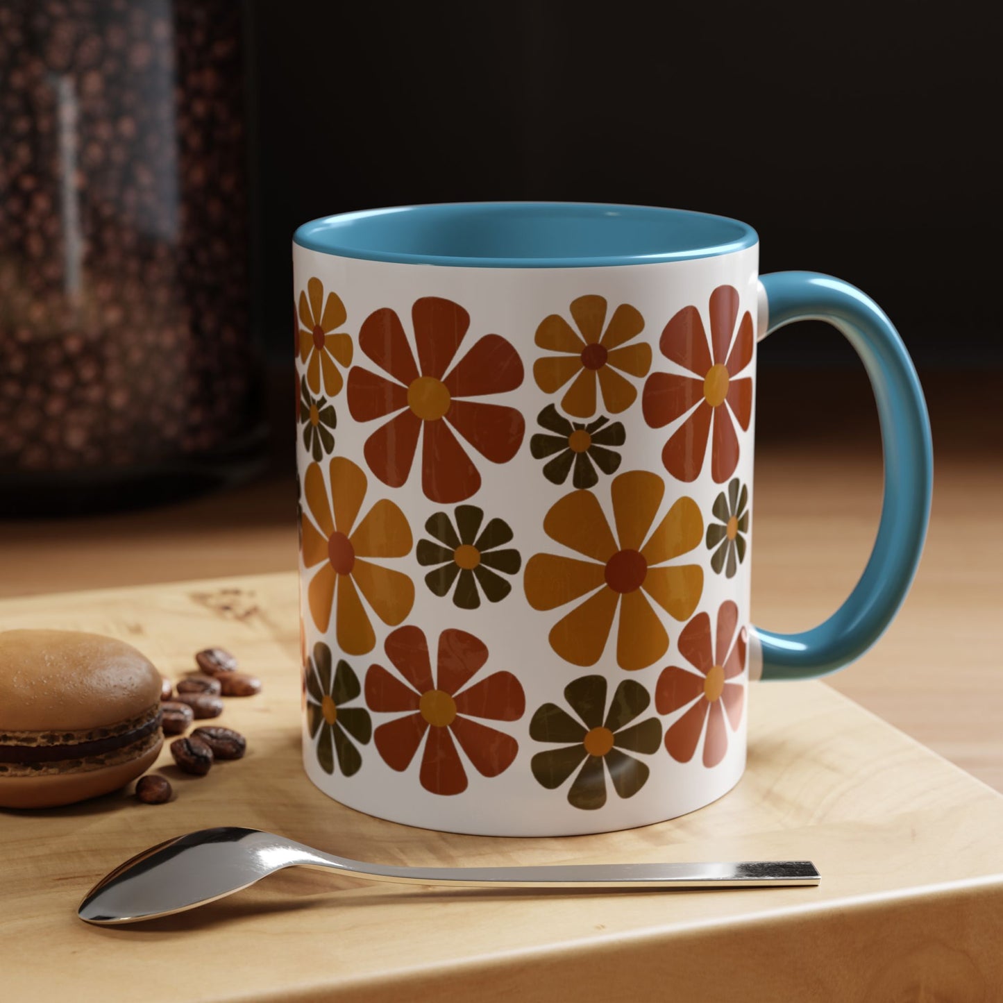 Autumn Daisy Accent Mug (11/15oz)