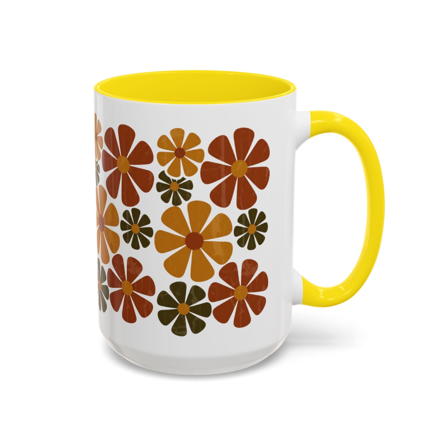 Autumn Daisy Accent Mug (11/15oz)