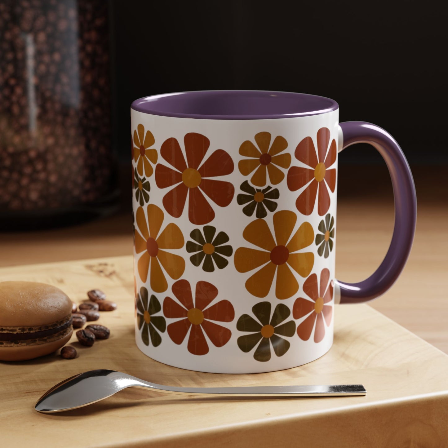 Autumn Daisy Accent Mug (11/15oz)