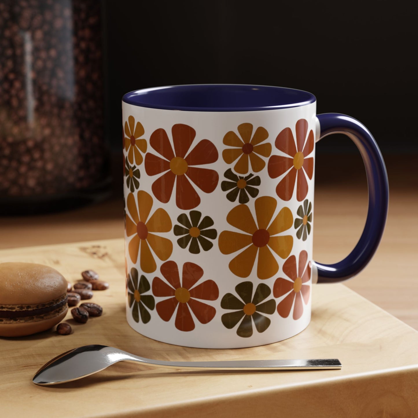 Autumn Daisy Accent Mug (11/15oz)