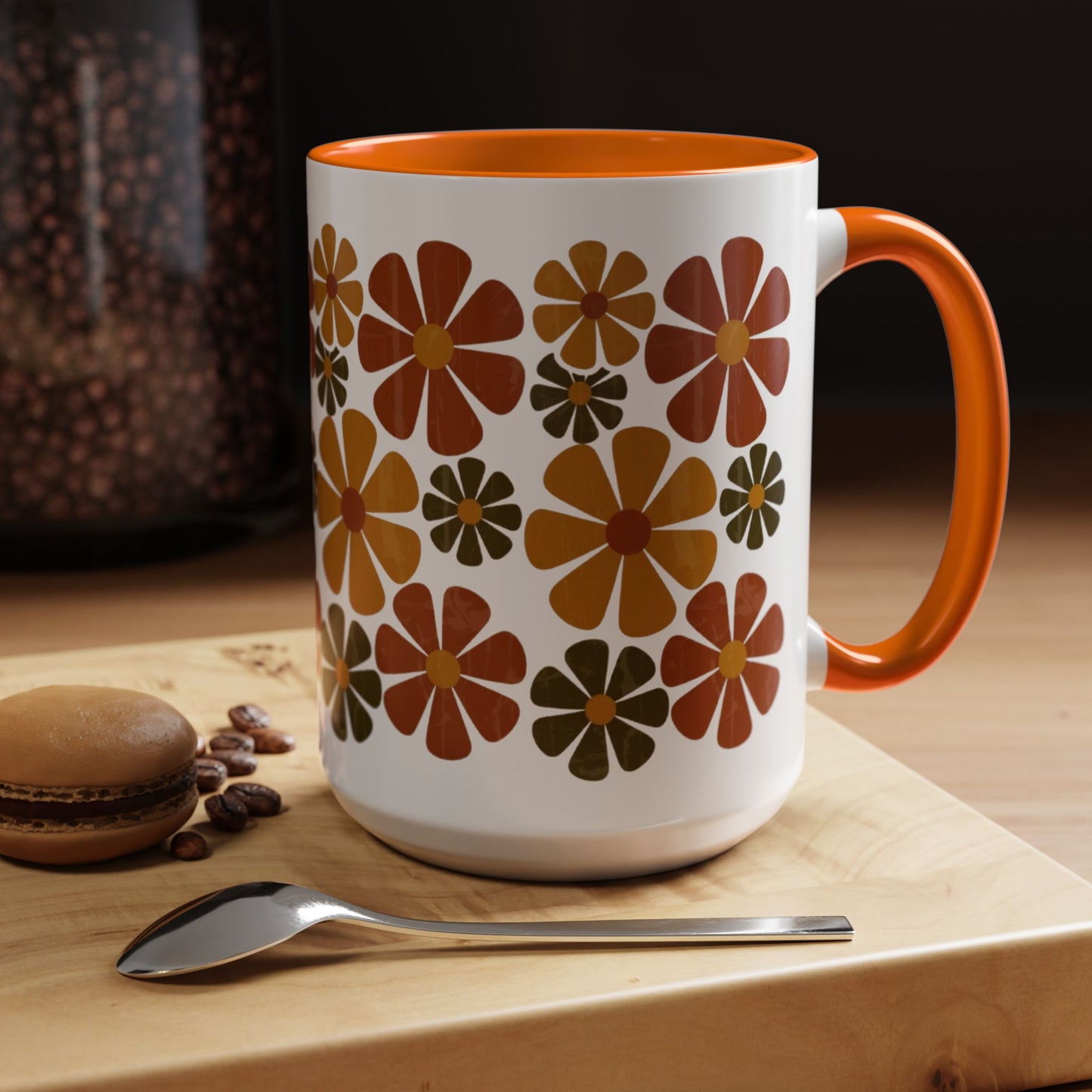 Autumn Daisy Accent Mug (11/15oz)