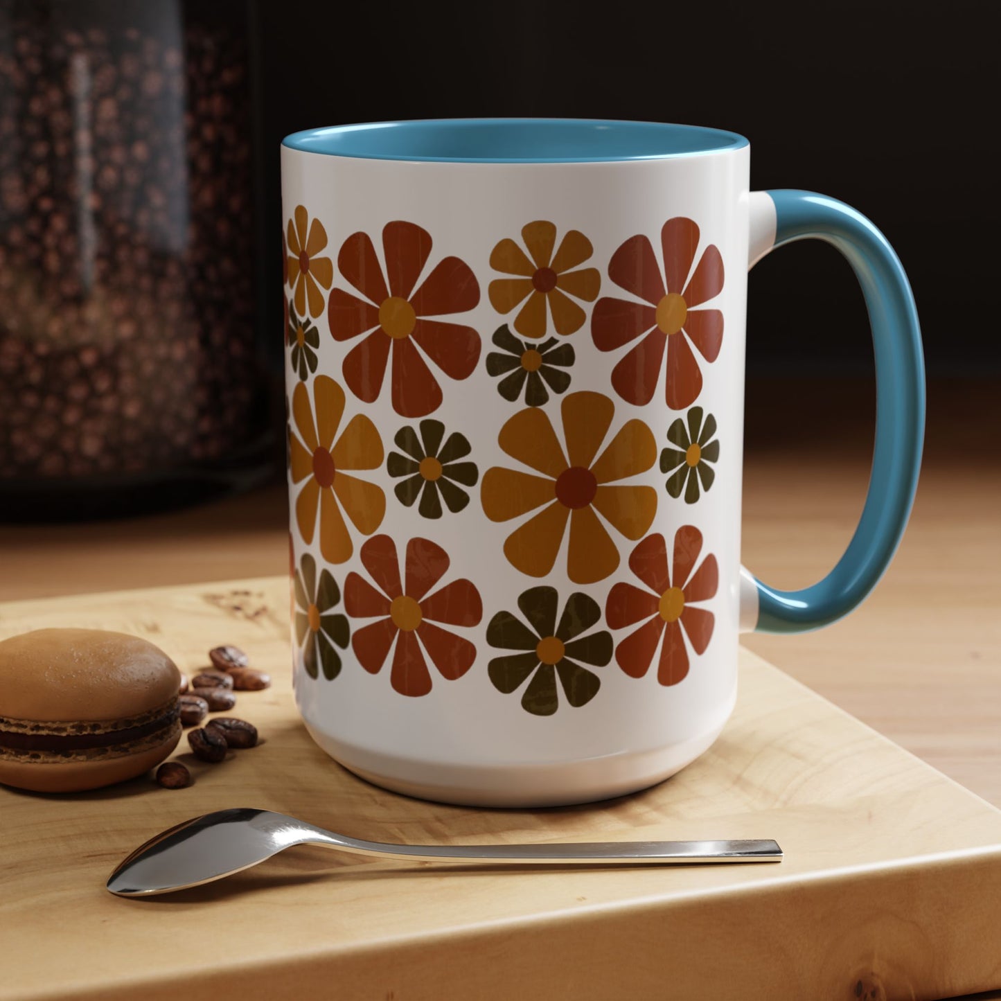 Autumn Daisy Accent Mug (11/15oz)
