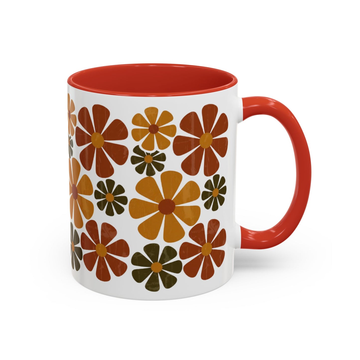 Autumn Daisy Accent Mug (11/15oz)