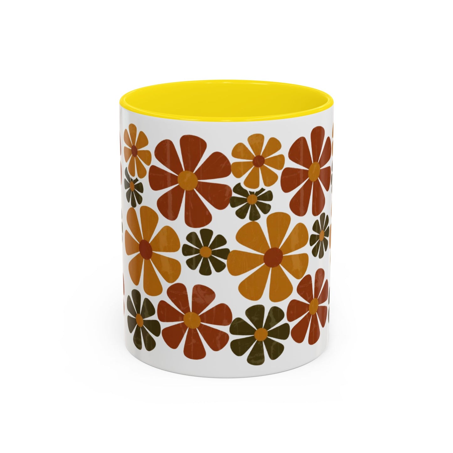 Autumn Daisy Accent Mug (11/15oz)