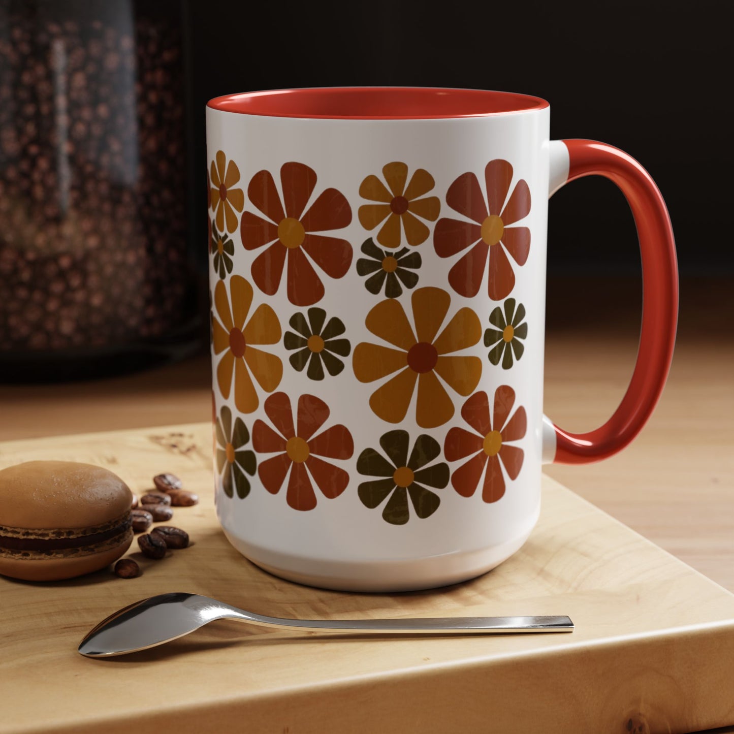 Autumn Daisy Accent Mug (11/15oz)