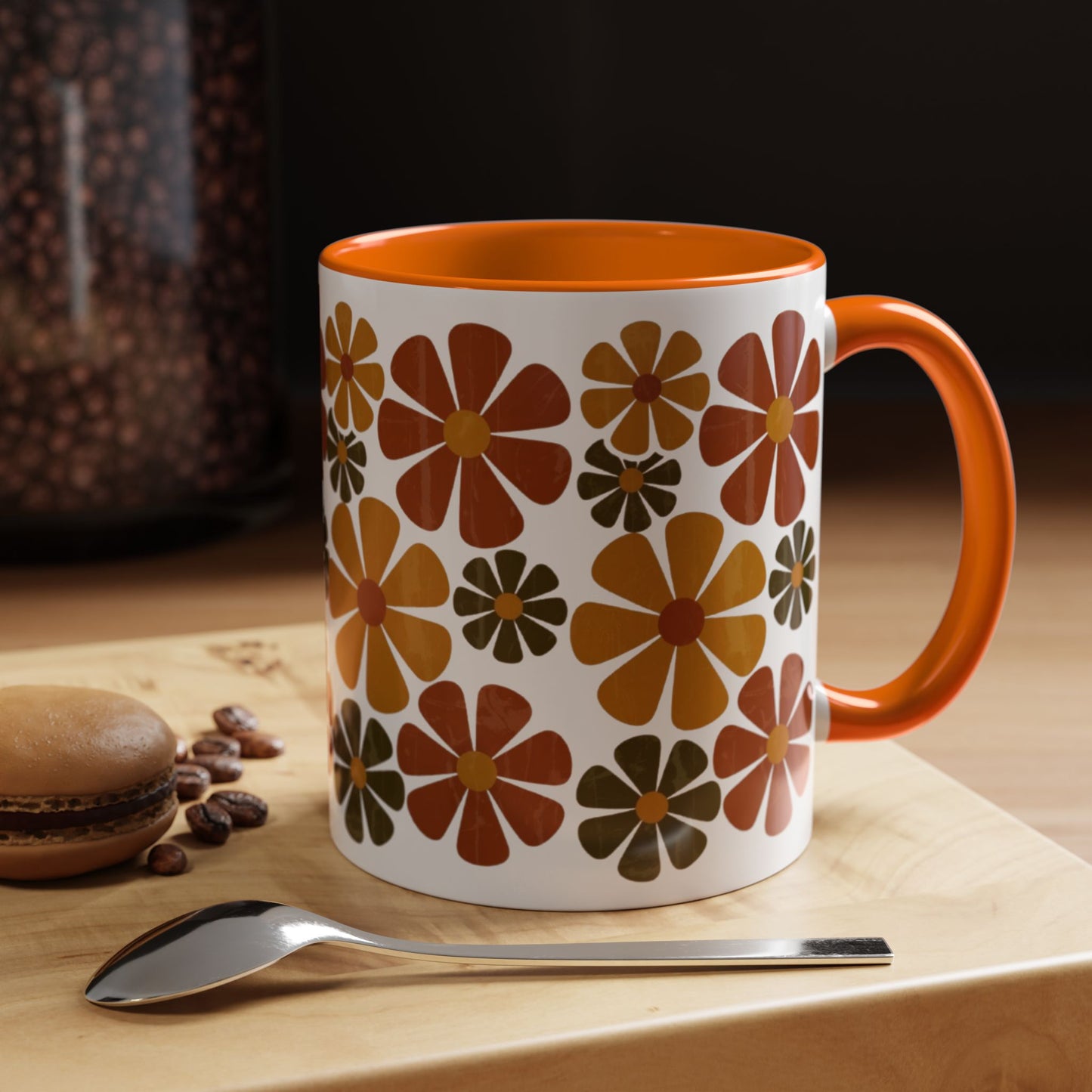 Autumn Daisy Accent Mug (11/15oz)