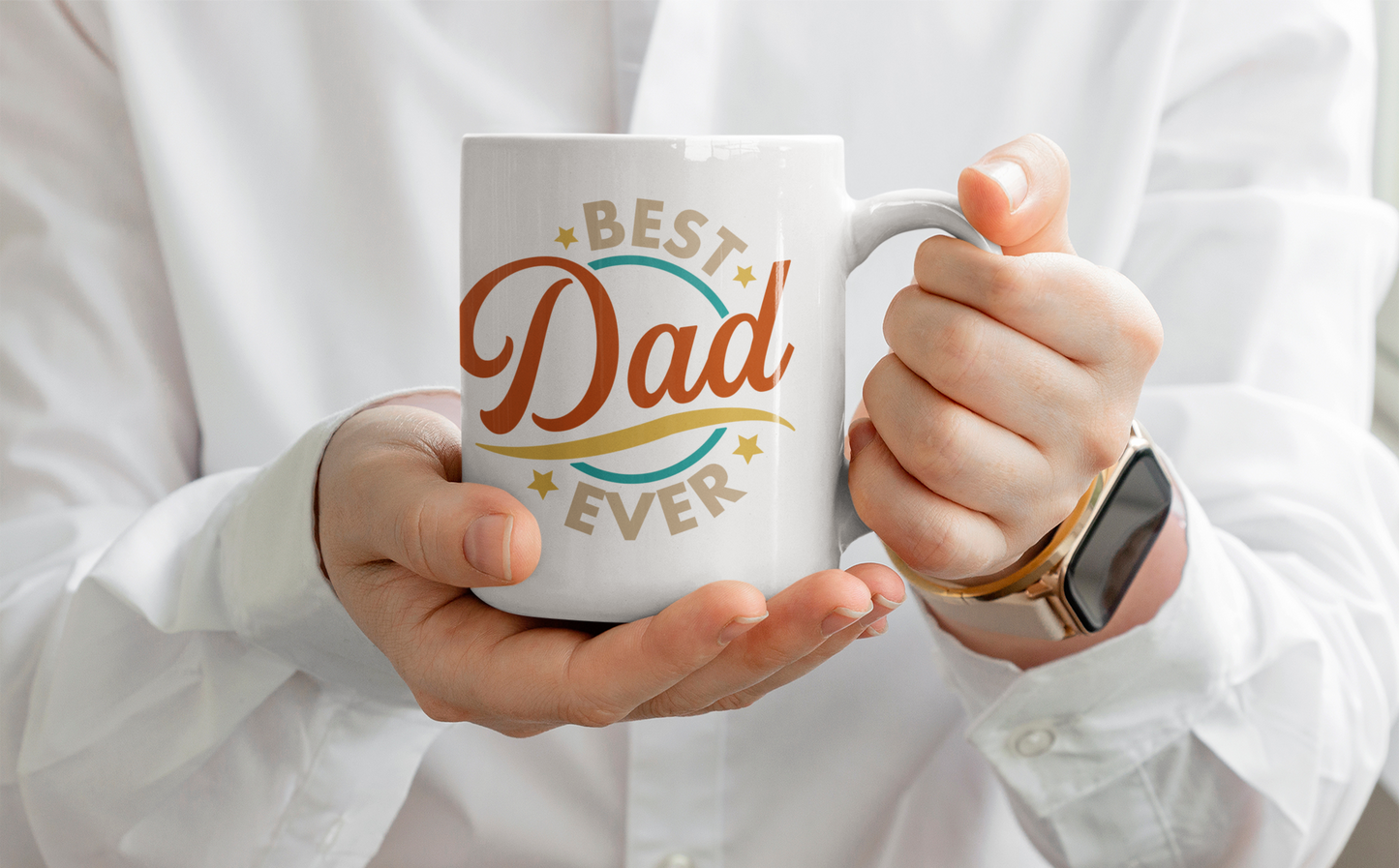 Vintage Typography Father’s Day Gift (11oz, 15oz)