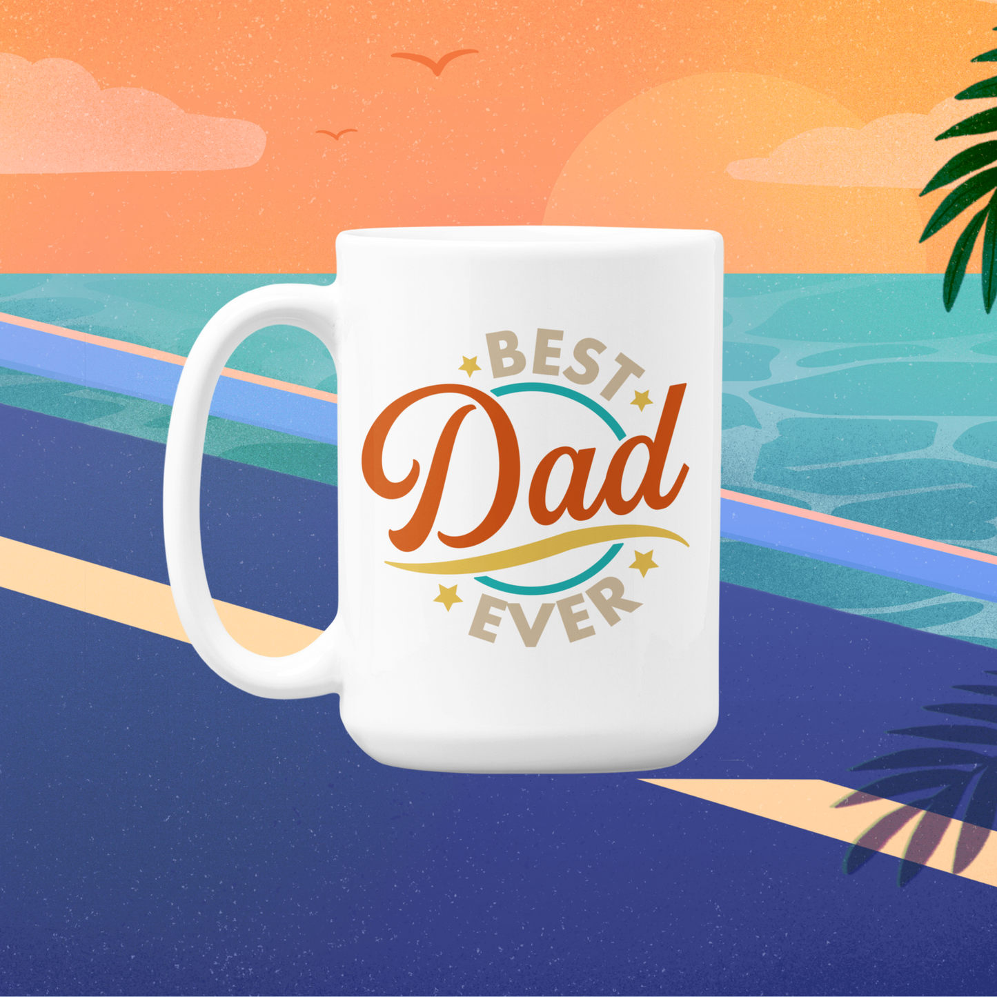 Vintage Typography Father’s Day Gift (11oz, 15oz)