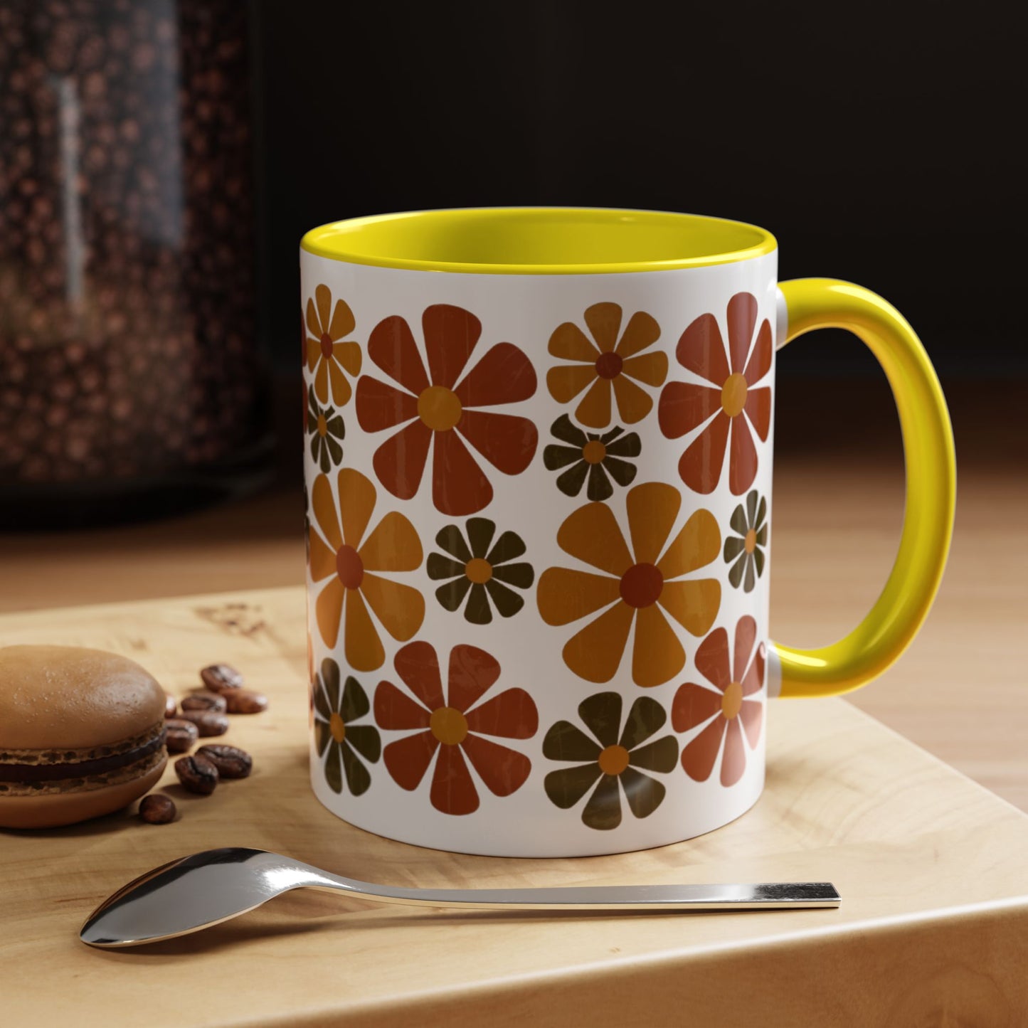 Autumn Daisy Accent Mug (11/15oz)
