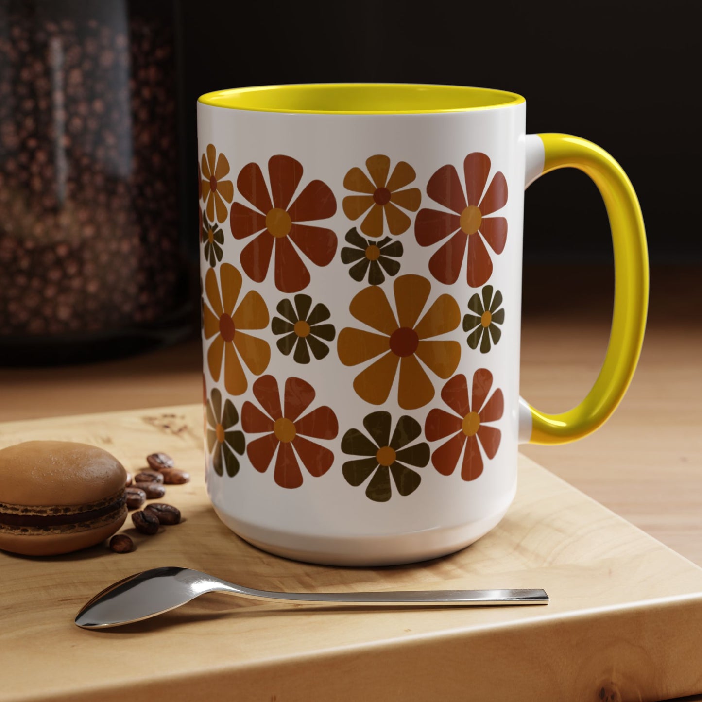 Autumn Daisy Accent Mug (11/15oz)
