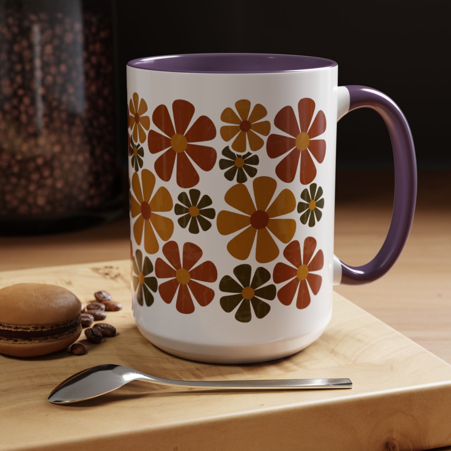 Autumn Daisy Accent Mug (11/15oz)