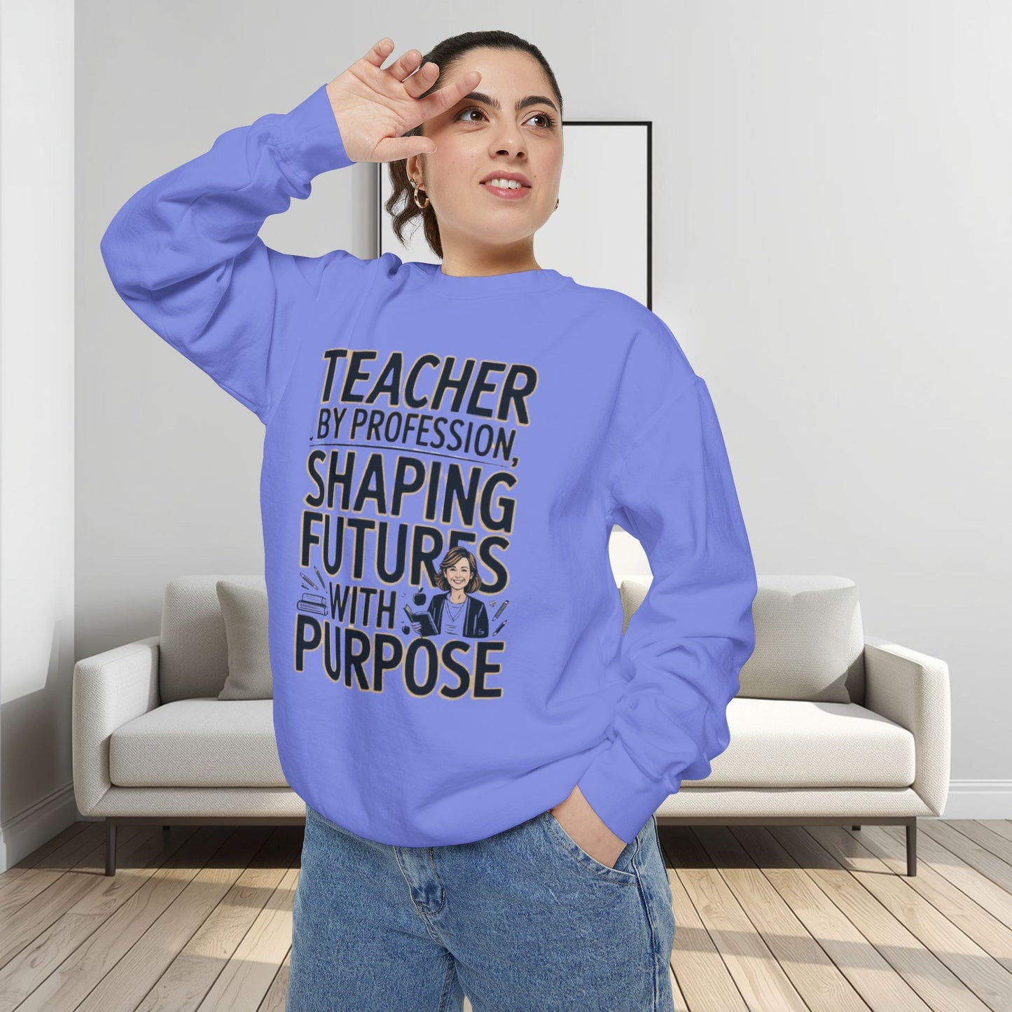 Teacher by Profession, Shaping Futures Sweatshirt