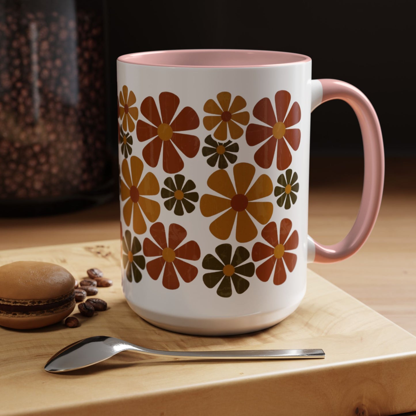 Autumn Daisy Accent Mug (11/15oz)