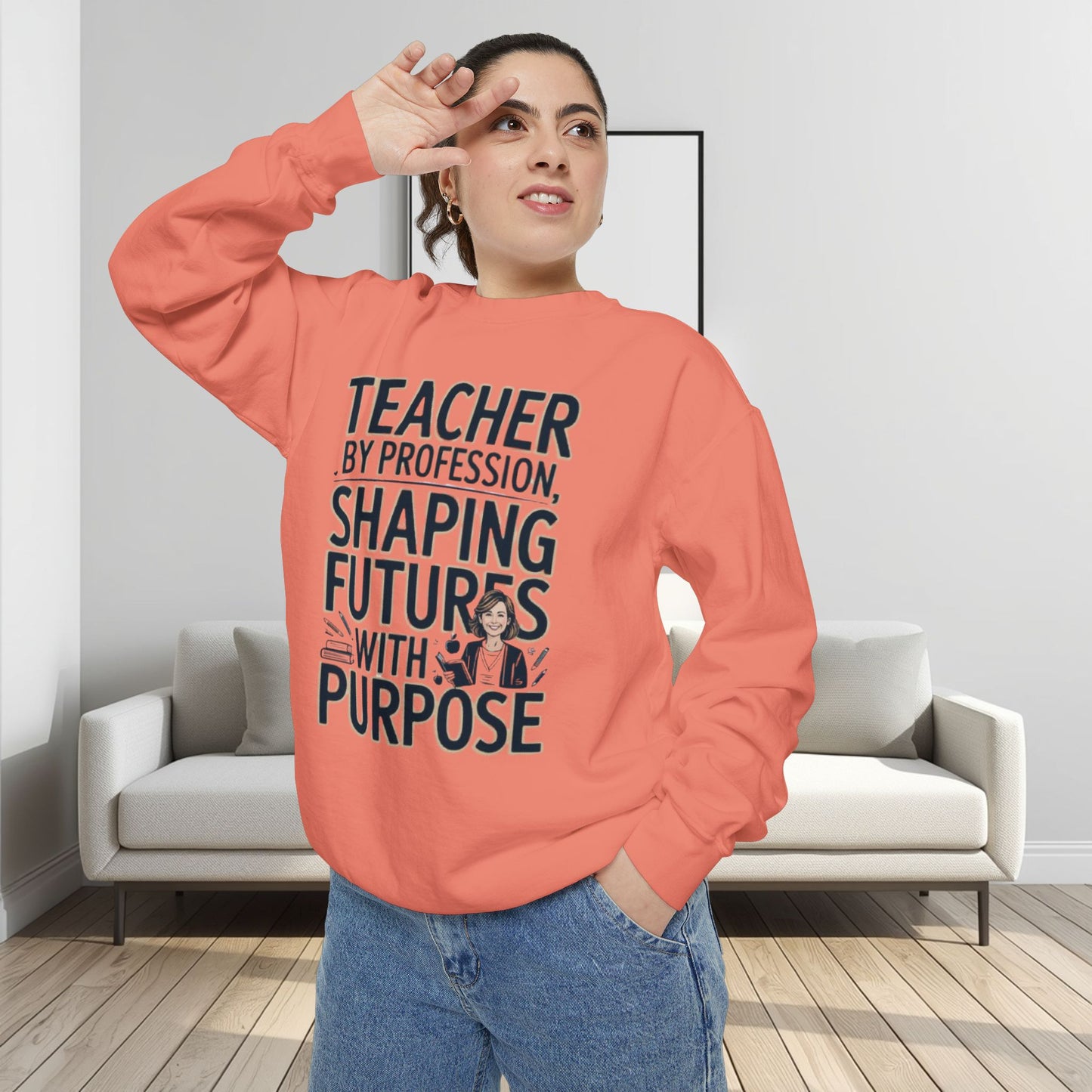 Teacher by Profession, Shaping Futures Sweatshirt