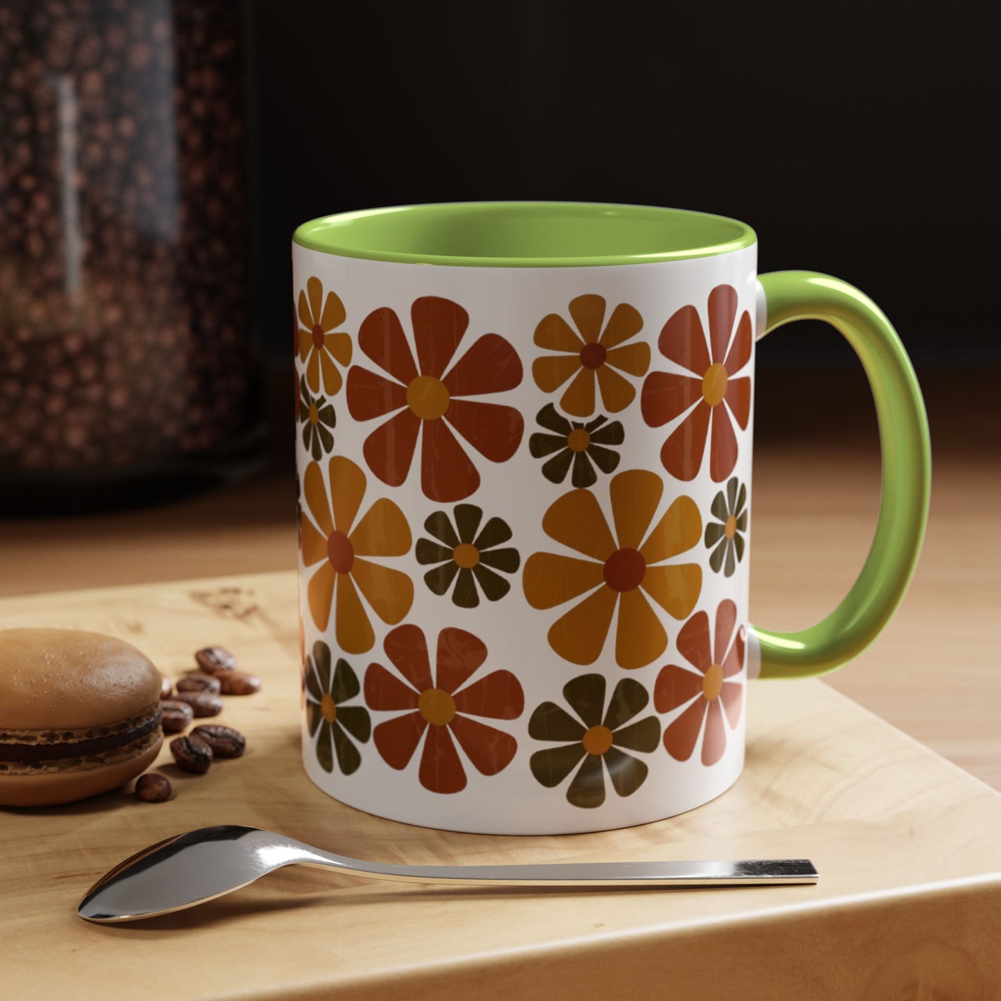 Autumn Daisy Accent Mug (11/15oz)