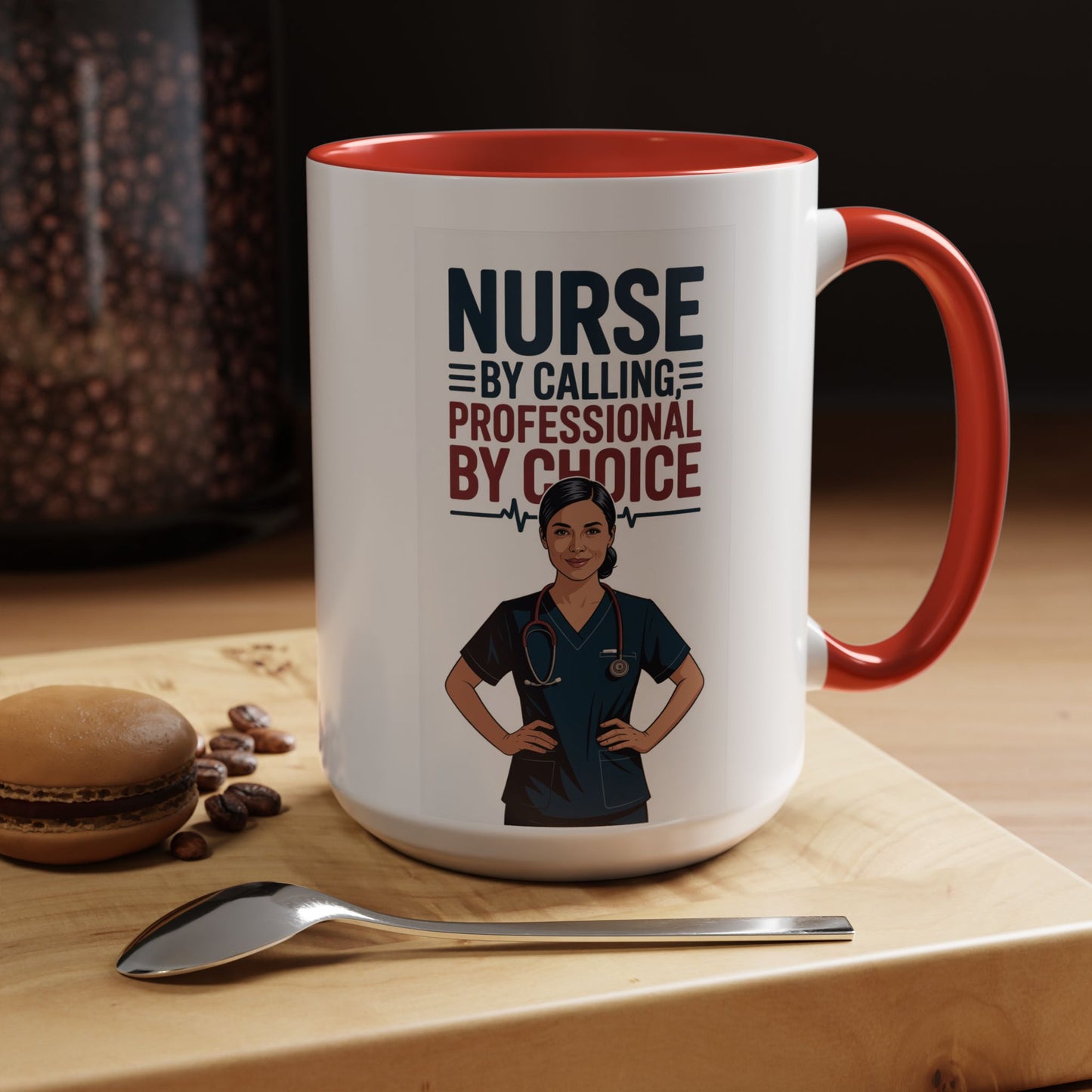 Nurse By Calling, Professional By Choice  Coffee Mug — 11/15oz