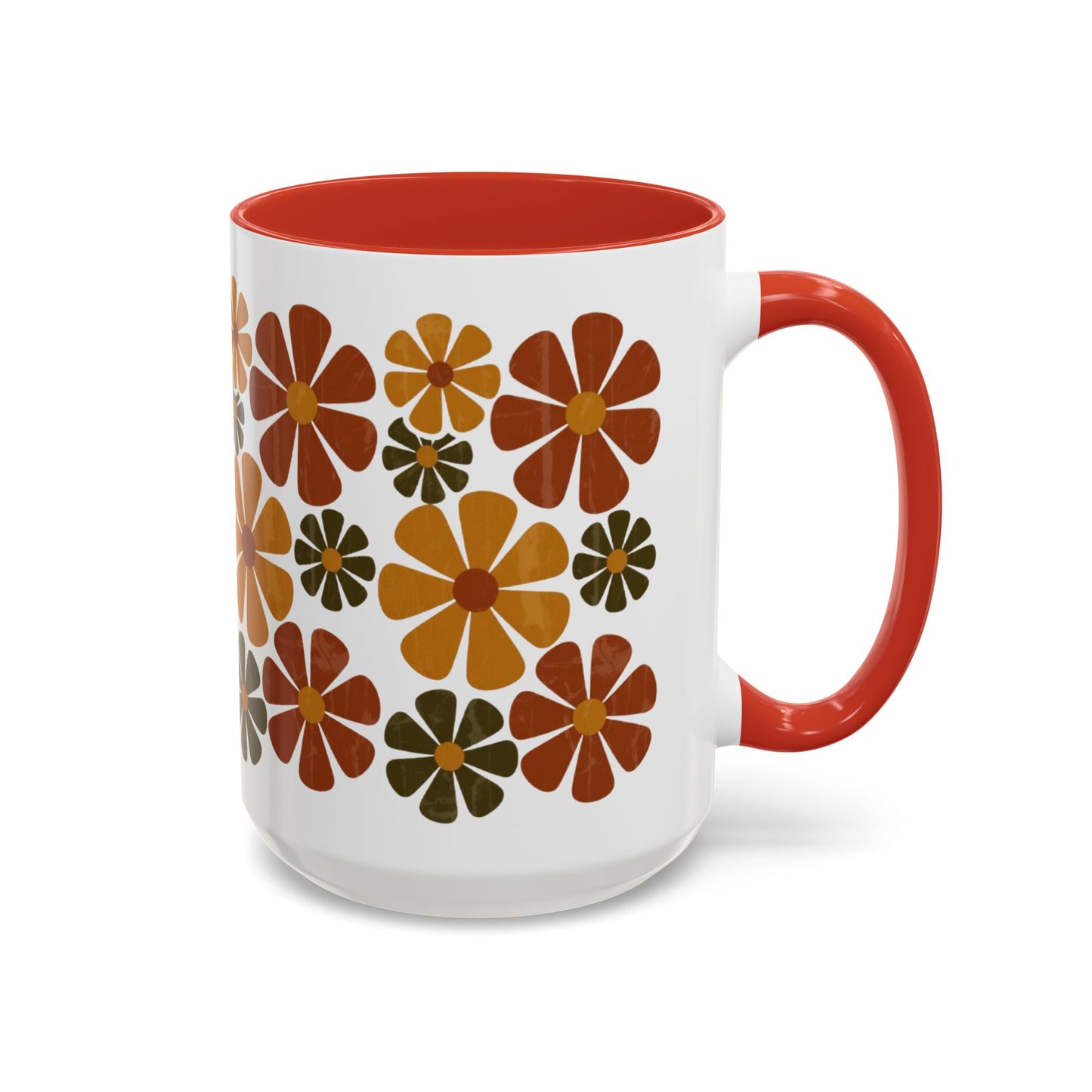 Autumn Daisy Accent Mug (11/15oz)