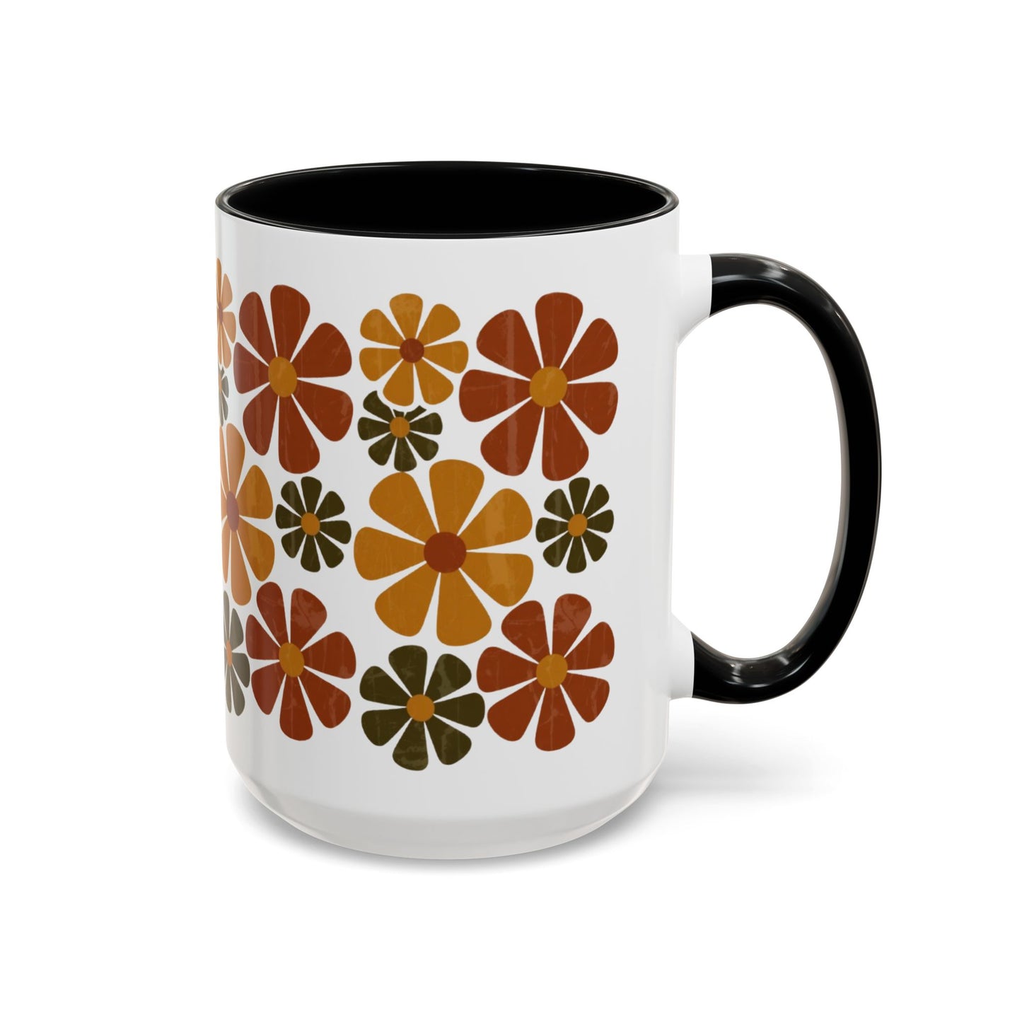 Autumn Daisy Accent Mug (11/15oz)