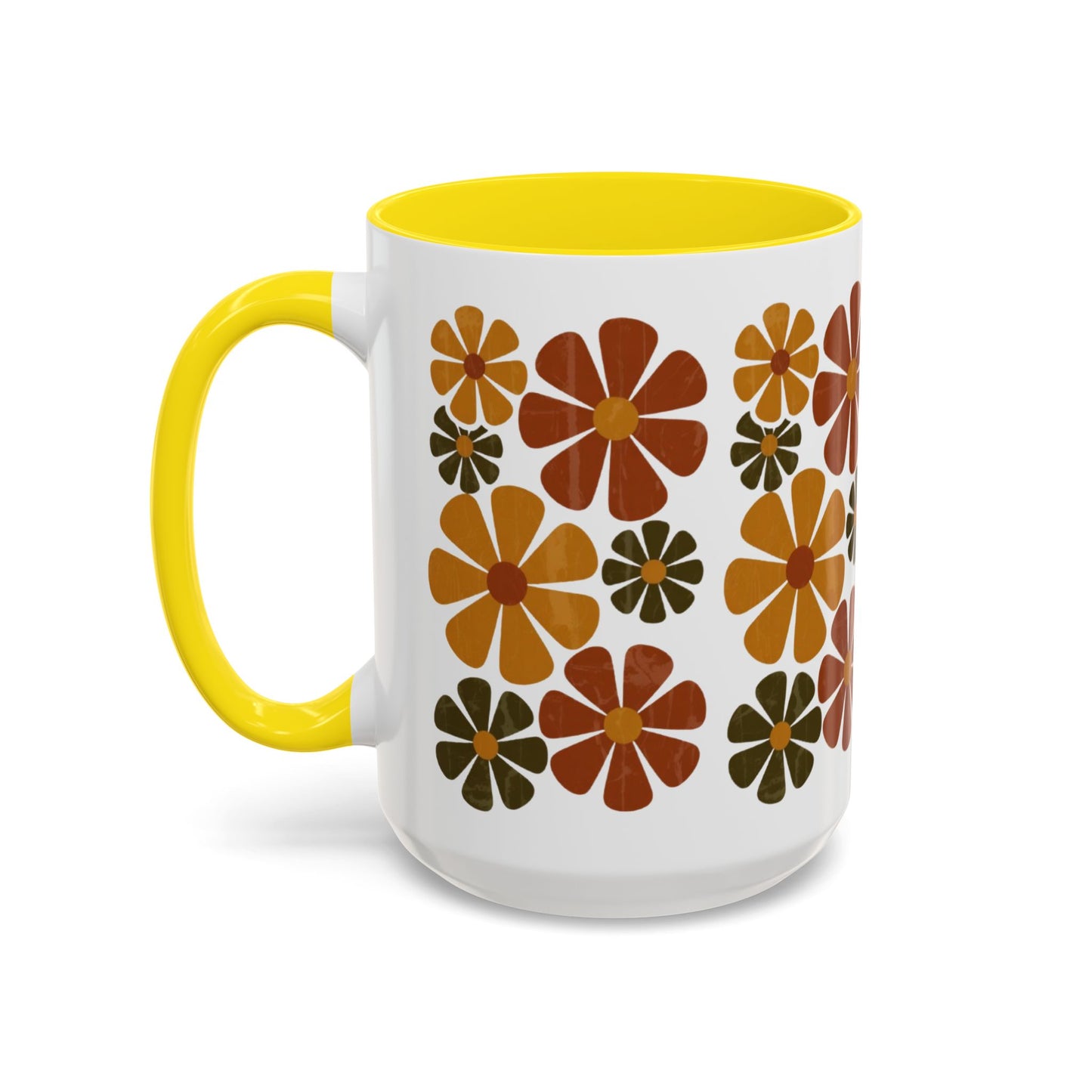 Autumn Daisy Accent Mug (11/15oz)
