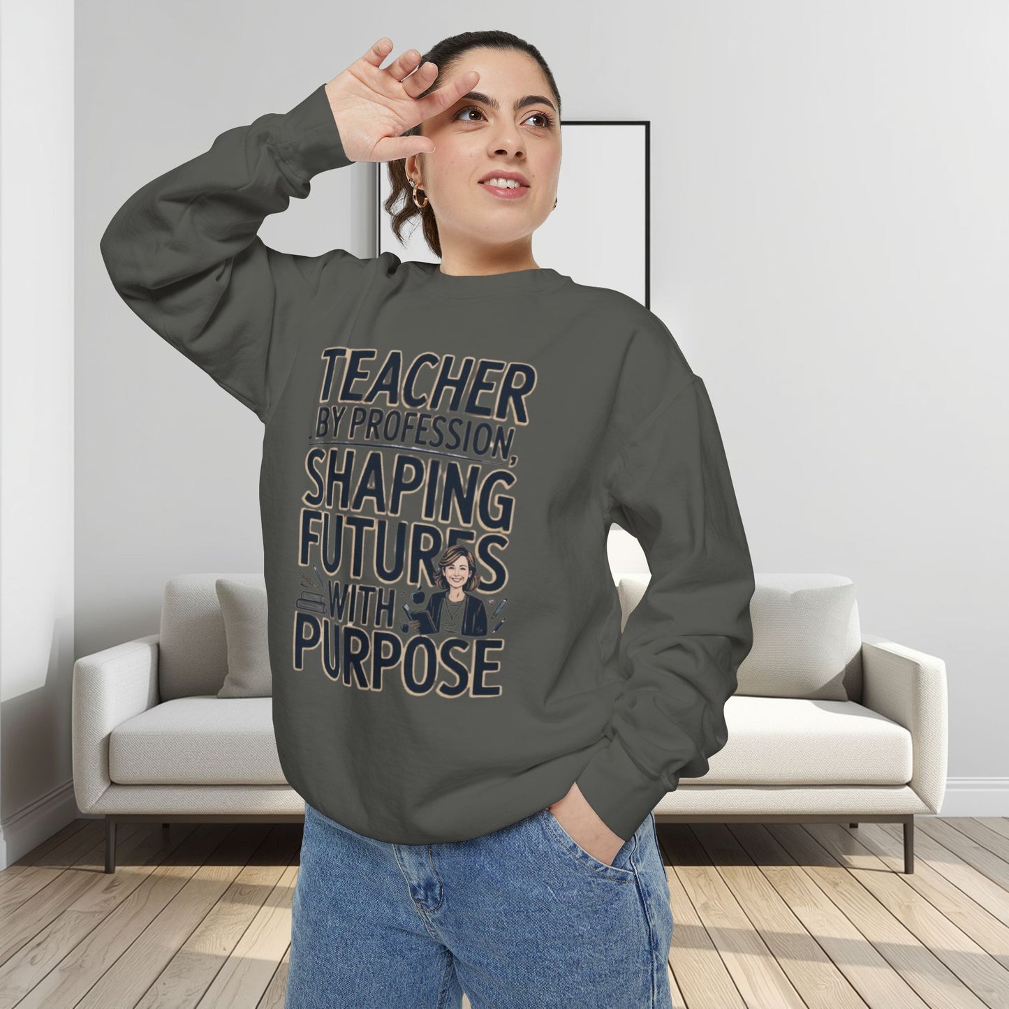 Teacher by Profession, Shaping Futures Sweatshirt