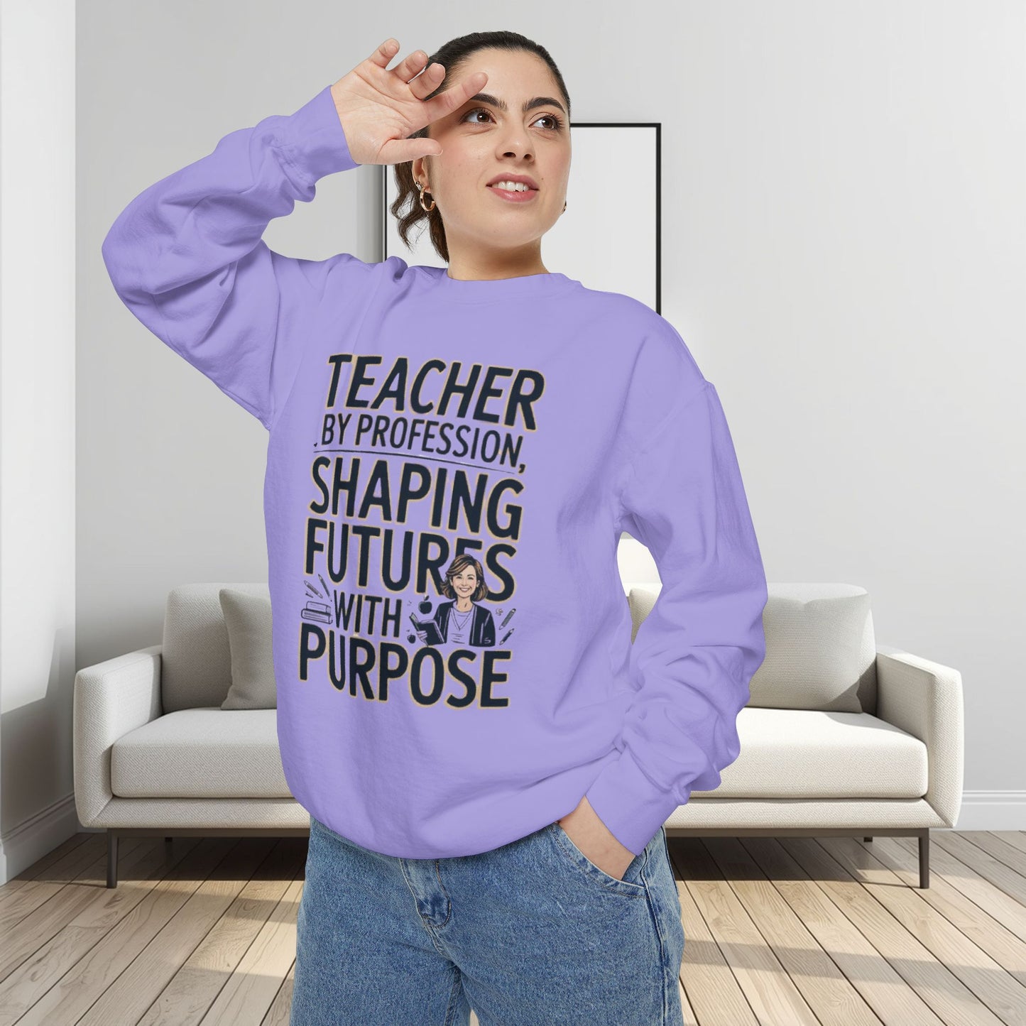 Teacher by Profession, Shaping Futures Sweatshirt