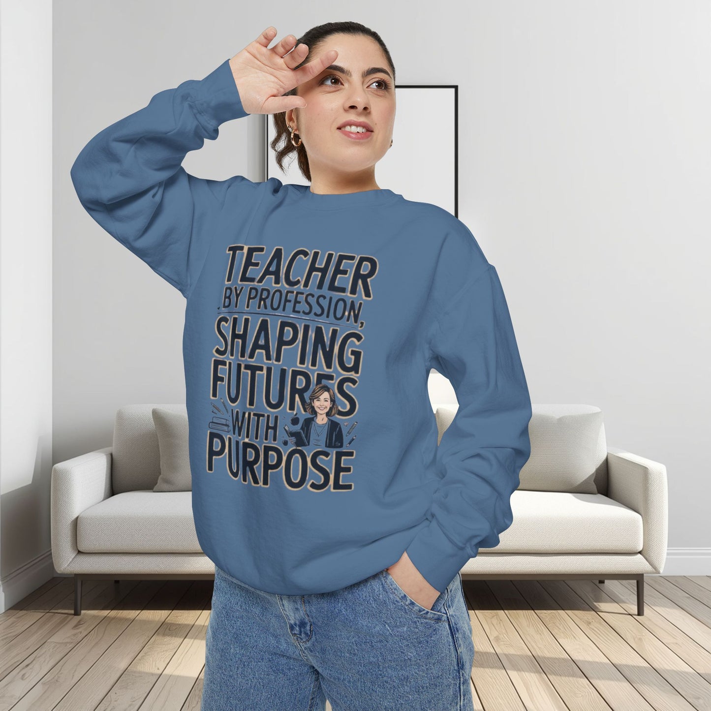 Teacher by Profession, Shaping Futures Sweatshirt