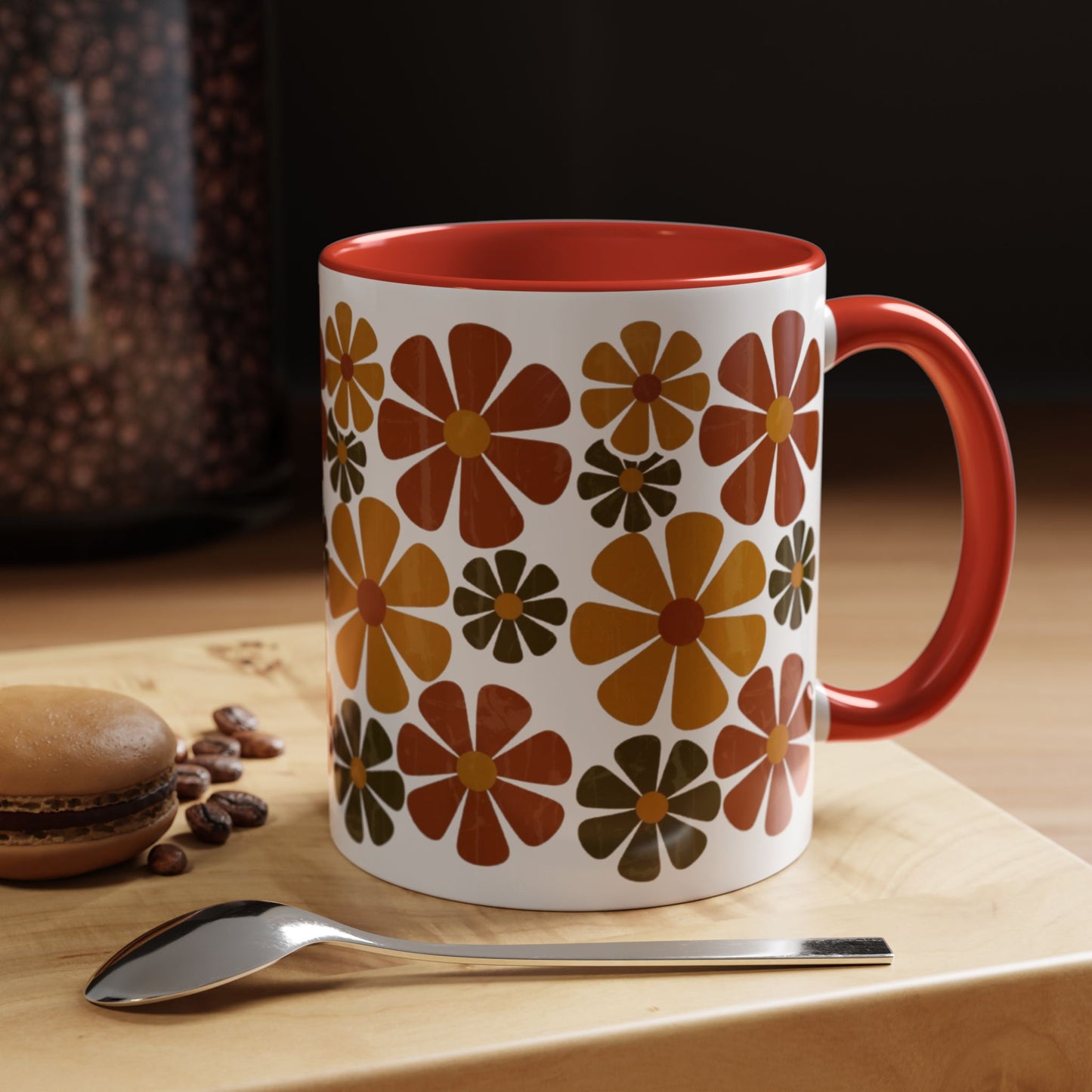 Autumn Daisy Accent Mug (11/15oz)
