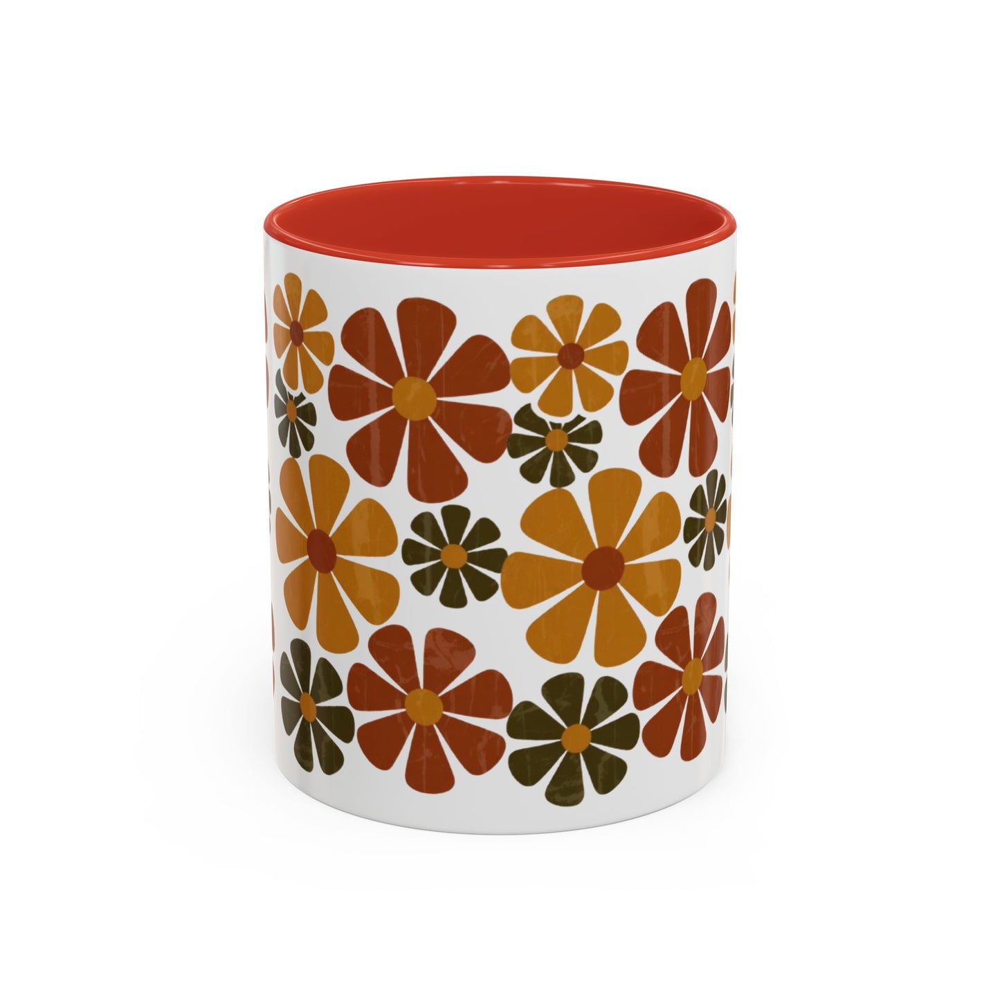 Autumn Daisy Accent Mug (11/15oz)